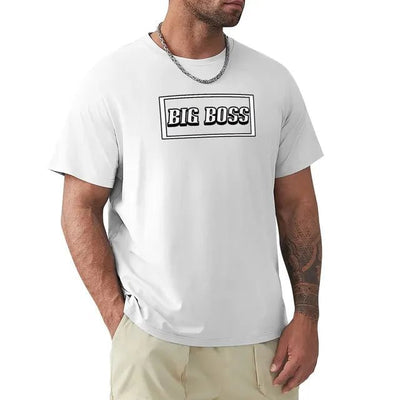 Big Boss - Box Design T-Shirt for Men - ActOn