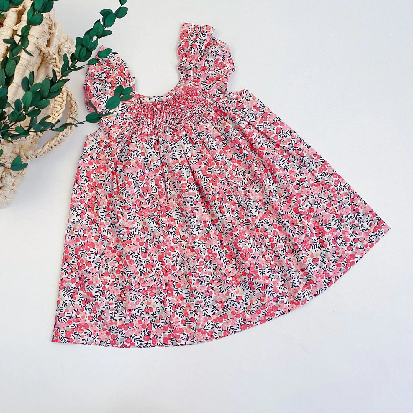 Children's Cherry Floral Dress for Fashionable Kids - ActOn