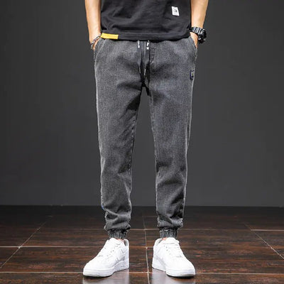 Cropped Oversized Slimming Jeans for Men - ActOn