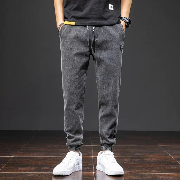 Cropped Oversized Slimming Jeans for Men - ActOn