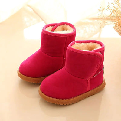 Winter Comfort Kids' Snow Boots - Non-Slip Warm Shoes