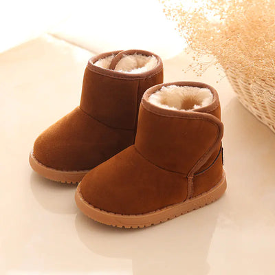 Winter Comfort Kids' Snow Boots - Non-Slip Warm Shoes