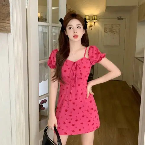 Off Shoulder Floral Dress for Women