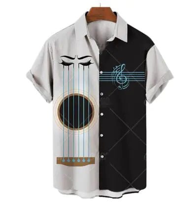 Hawaiian Casual Polyester Shirt for Men - ActOn