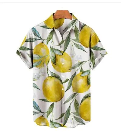 Hawaiian Casual Polyester Shirt for Men - ActOn