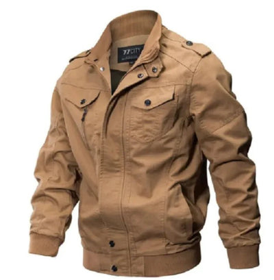 Heritage Cotton Bomber Jacket for Men - ActOn