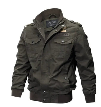 Heritage Cotton Bomber Jacket for Men - ActOn