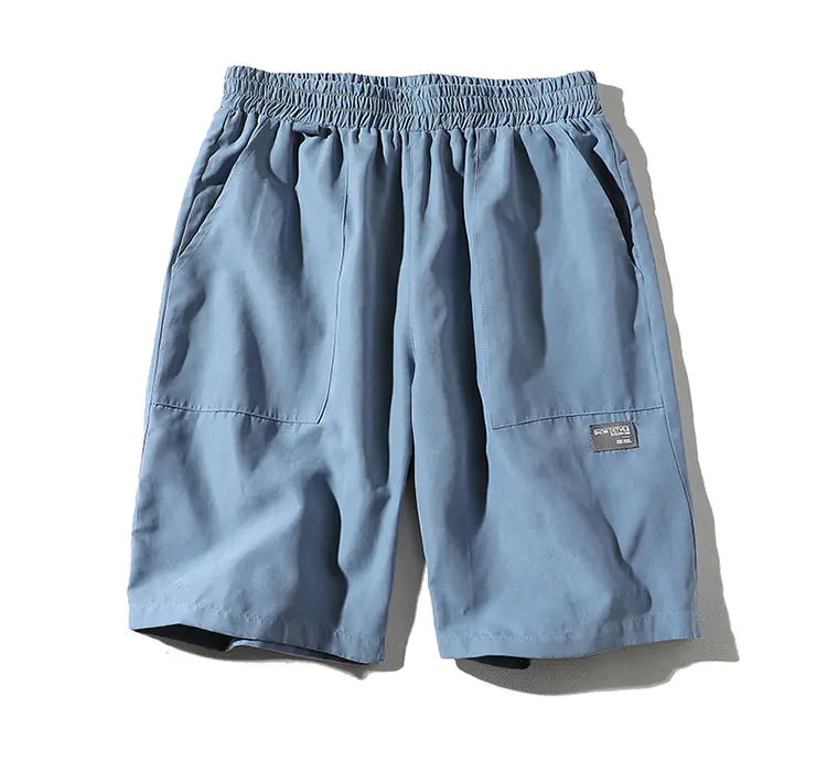 Men's Loose Five-Point Beach Shorts for Casual Wear