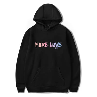 BTS Hoodie with Fleece Lining and Hooded Design