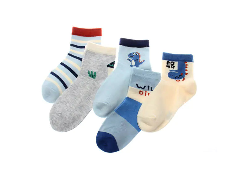 Kids' Cotton Socks for Boys and Girls (Spring/Summer)