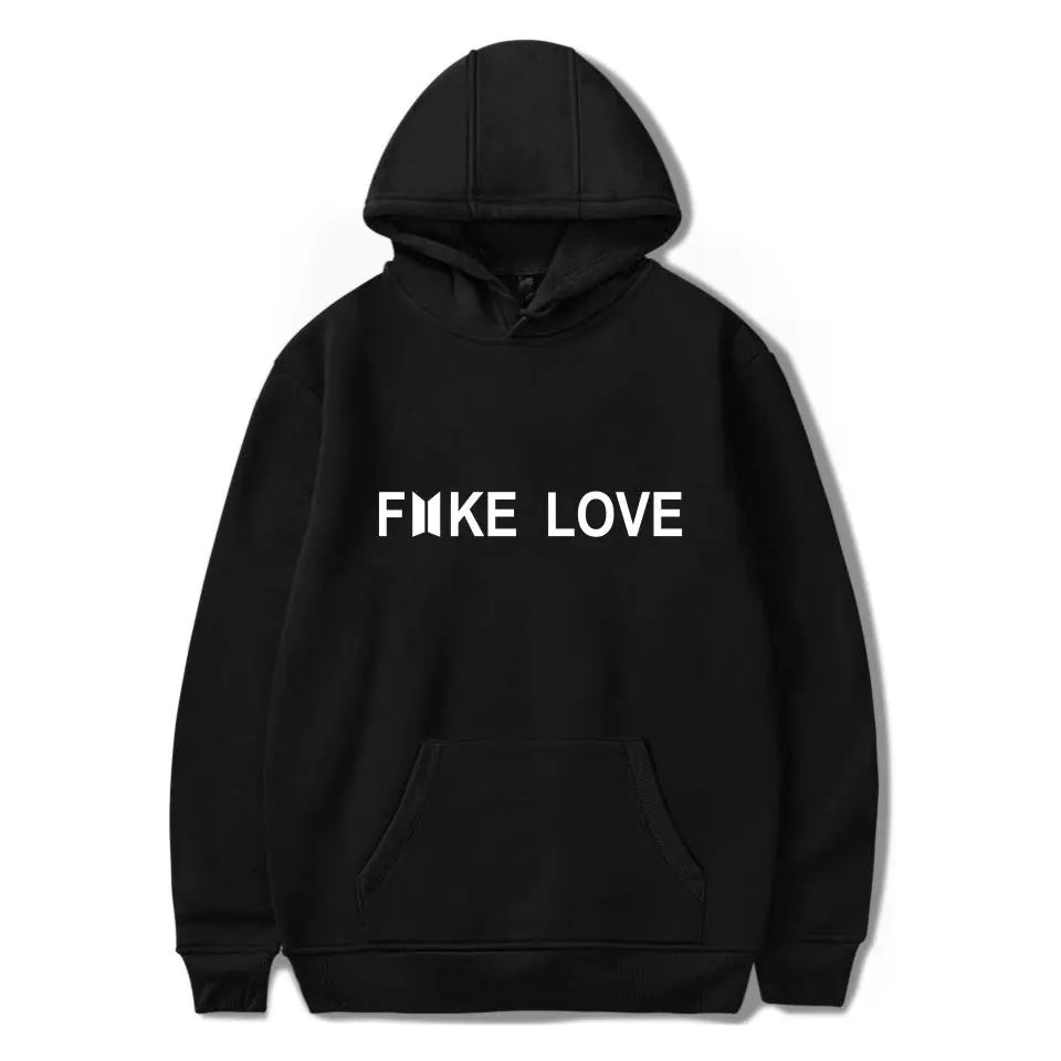 BTS Hoodie with Fleece Lining and Hooded Design