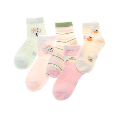 Kids' Cotton Socks for Boys and Girls (Spring/Summer)