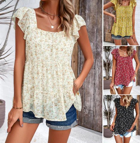 Loose - Fit Yellow Floral Dress for Women - ActOn