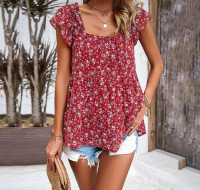 Loose - Fit Yellow Floral Dress for Women - ActOn