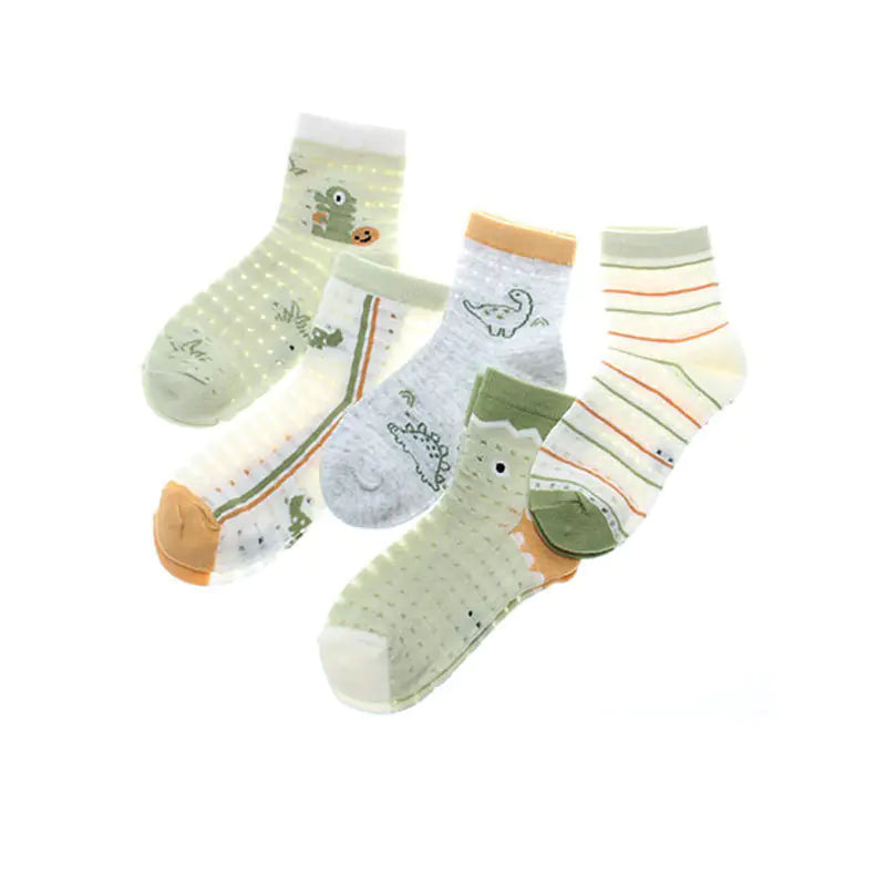 Kids' Cotton Socks for Boys and Girls (Spring/Summer)