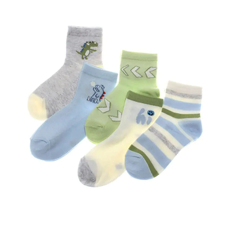 Kids' Cotton Socks for Boys and Girls (Spring/Summer)