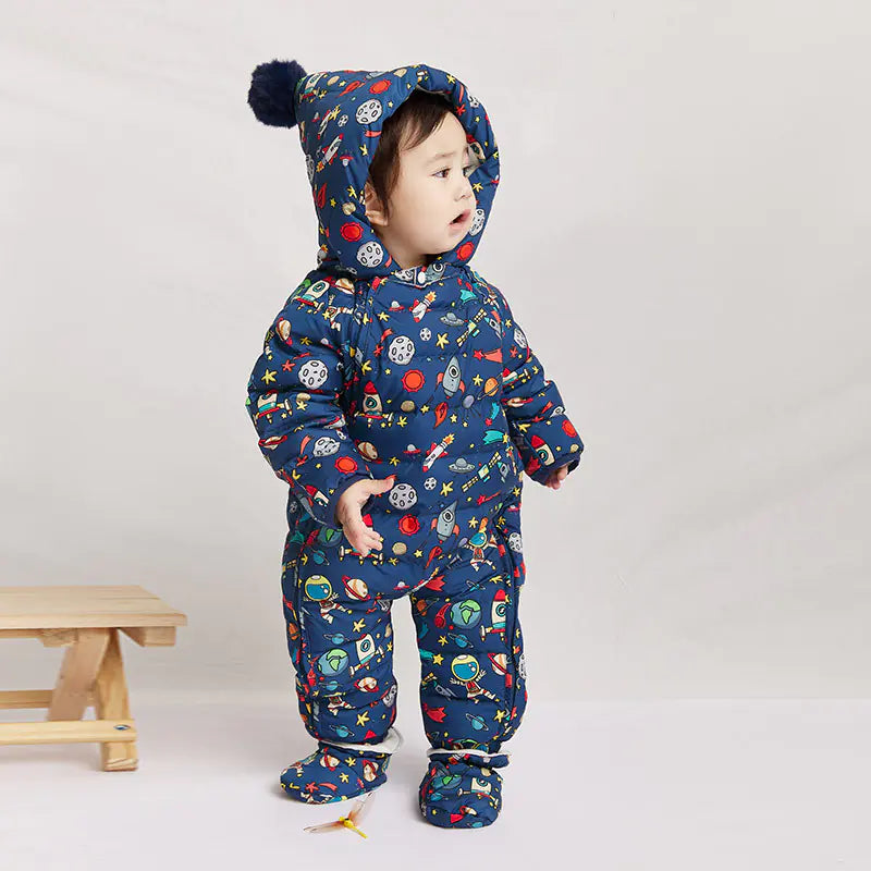 Baby Winter Snowsuit for Newborns and Infants