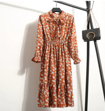 Chiffon Floral Dress