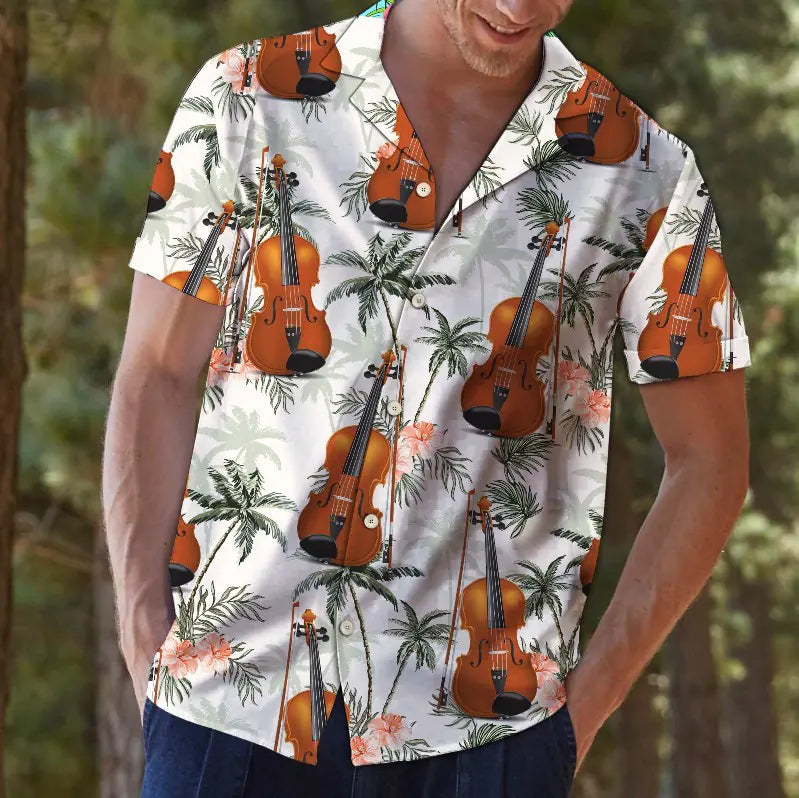 Hawaiian Casual Cotton Shirt for Men