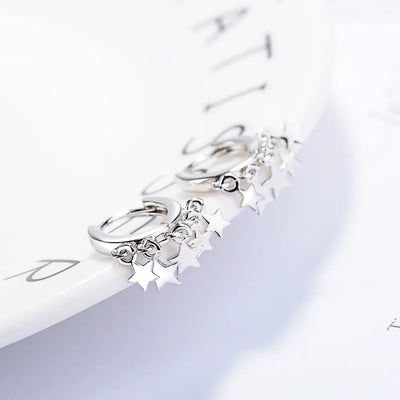 Trendy Star Earrings for Women - Simple and Versatile