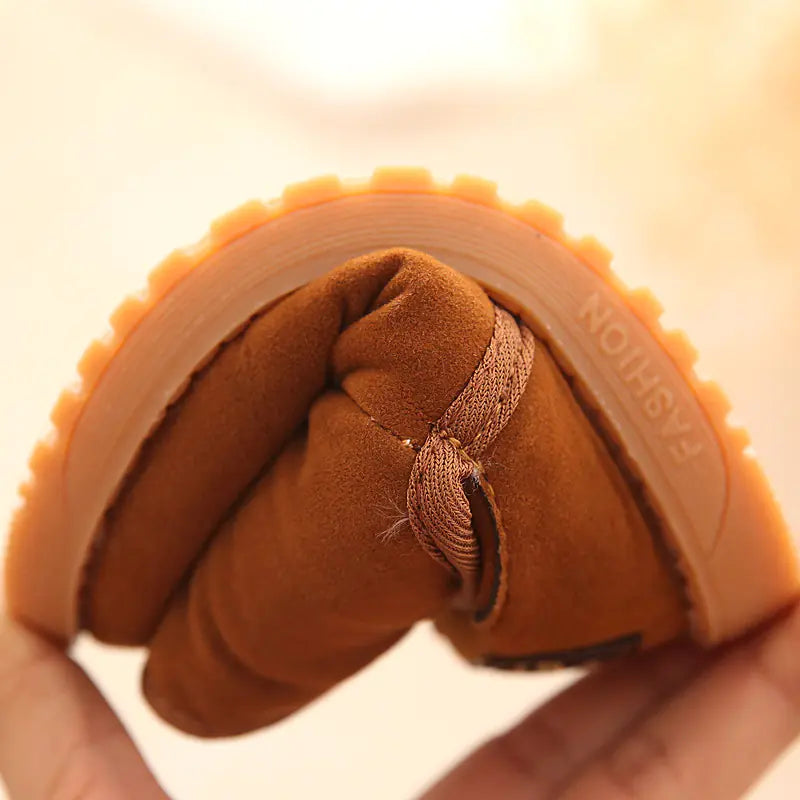 Winter Comfort Kids' Snow Boots - Non-Slip Warm Shoes