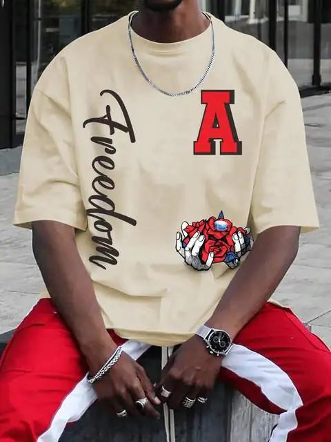 Roses and Diamonds Freedom T-Shirt for Men - ActOn