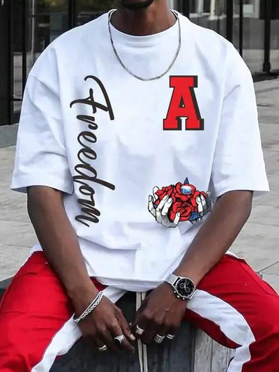 Roses and Diamonds Freedom T-Shirt for Men - ActOn