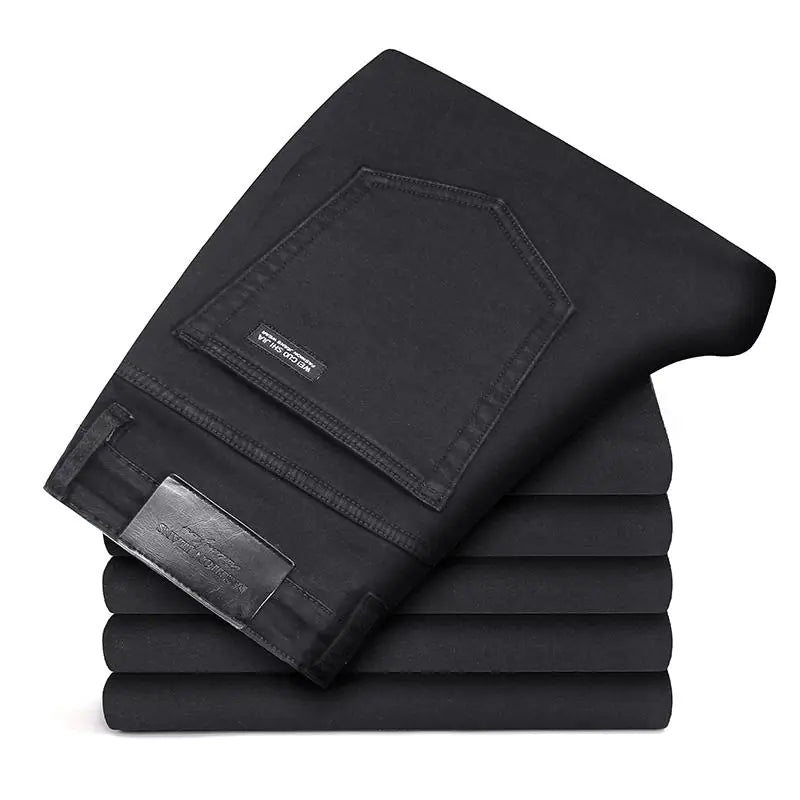 Slim Straight Black Jeans for Men - ActOn