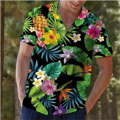 Hawaiian Casual Cotton Shirt for Men