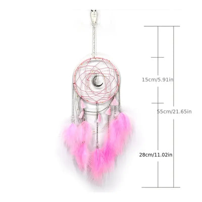 Handmade LED Dream Catcher for Bedroom Decor (1 PCS)