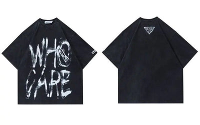 Vintage Punk Oversized Graphic T-Shirt for Men - ActOn