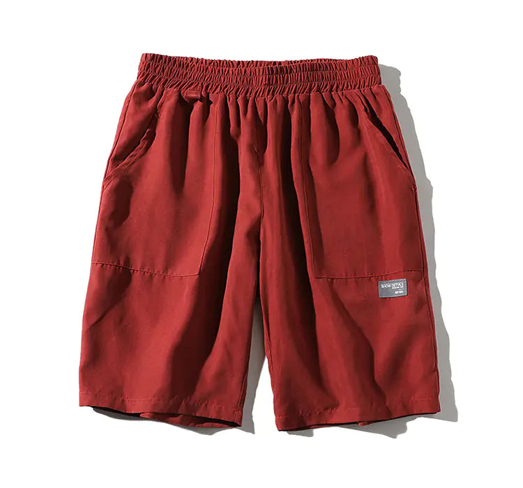 Men's Loose Five-Point Beach Shorts for Casual Wear