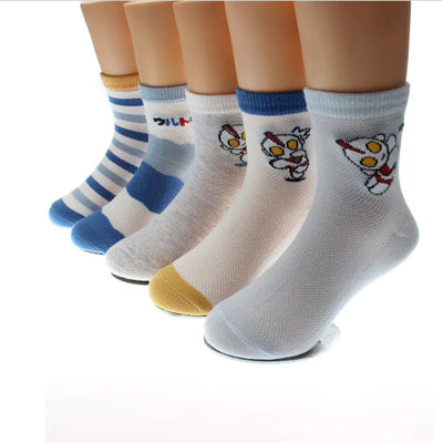 Kids' Cotton Socks for Boys and Girls (Spring/Summer)