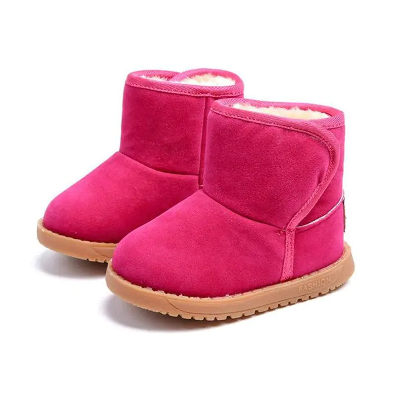 Winter Comfort Kids' Snow Boots - Non-Slip Warm Shoes